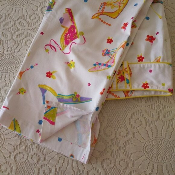 Lavie Boheme Size 12 Women's High Heels & Floral Print Capri Pant - Picture 8 of 9